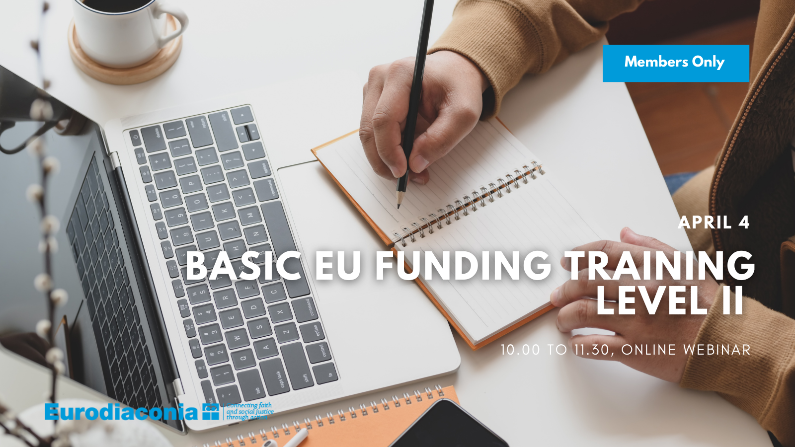 EU Funding Training level II | Members only event Online